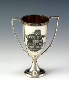Betty Ford's tennis trophy