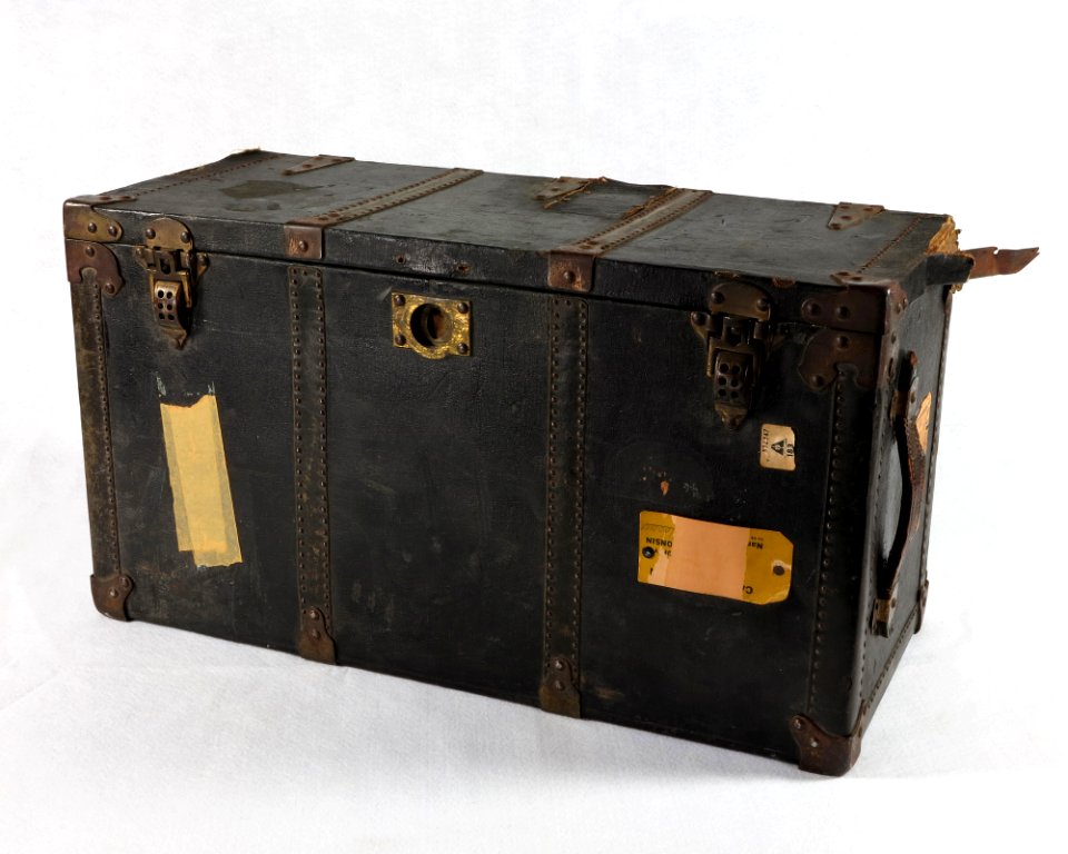 Betty Ford's travel trunk