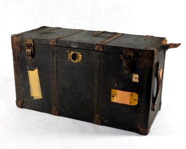 Betty Ford's travel trunk