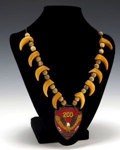 Bicentennial Wooden Necklace photo