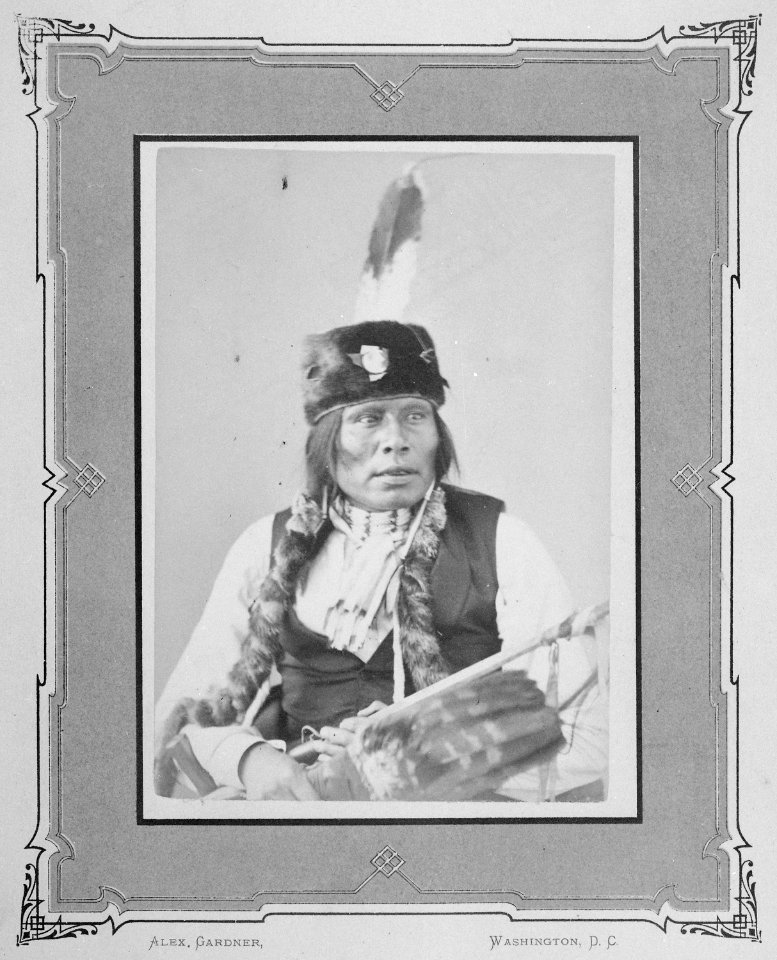 Big Head-Na-Su-Na-Tunka. Sans Arc Sioux, 1872 - NARA - 519017