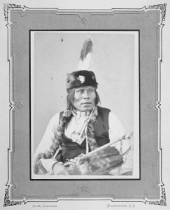 Big Head-Na-Su-Na-Tunka. Sans Arc Sioux, 1872 - NARA - 519017