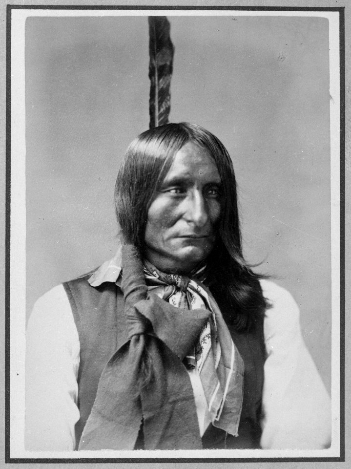 Black Crow-Kan-Gah-Sa-Pah. Brule Sioux, 1872 - NARA - 518995