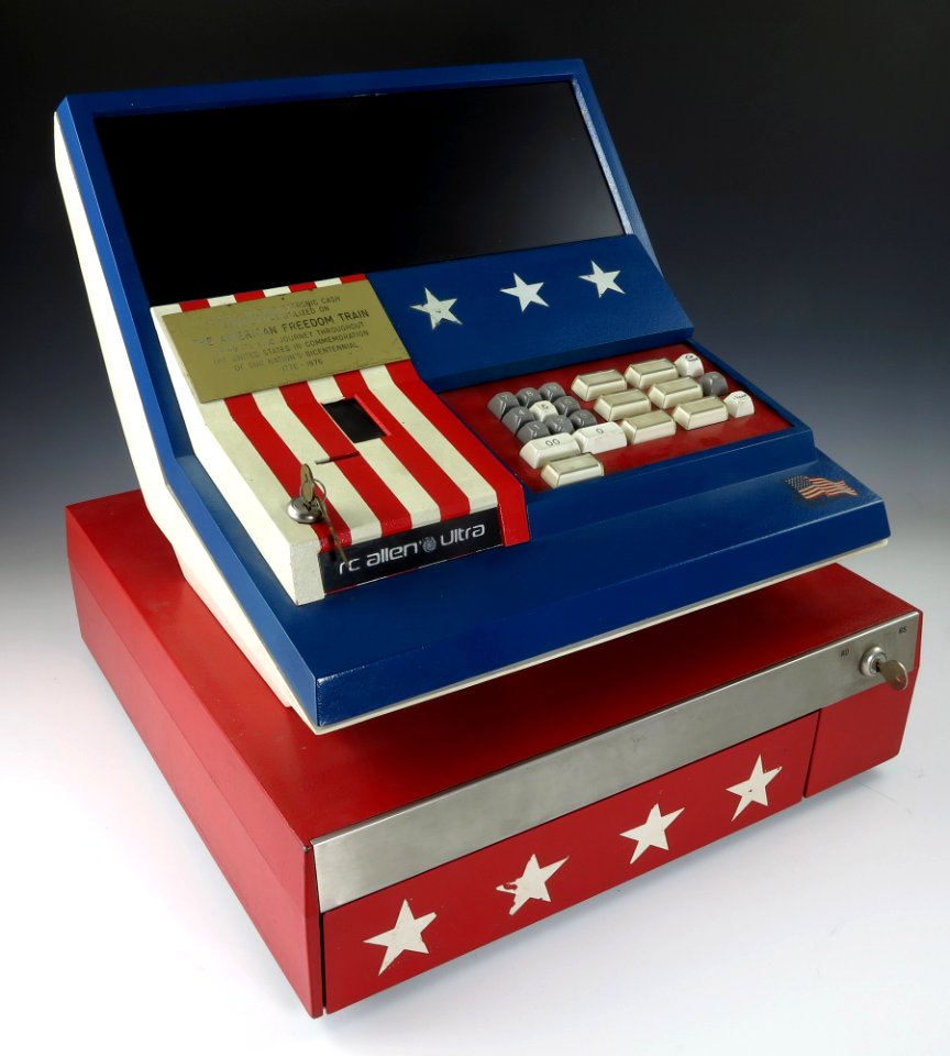 Bicentennial Cash Register