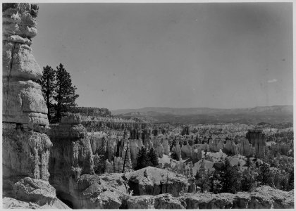 Boat Mountain at middle left. - NARA - 520323