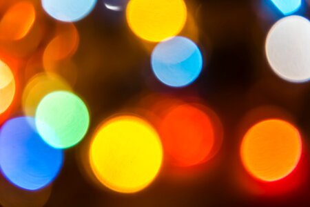 Color magic blurred