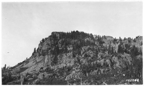 Bohemia Mountain looking south from Fairview Lookout, Umpqua Forest, Oregon 1920. - NARA - 299174