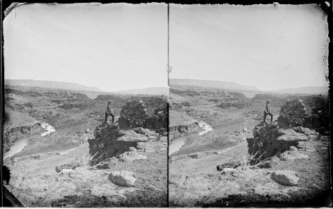 Blackwater Canon near Zuni Pueblo, New Mexico 1873 - NARA - 519745 photo