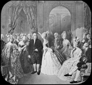 Benjamin Franklin at the Court of France - NARA - 518217