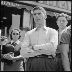 Berkeley, California. University of California Student Peace Strike. A member of the Yanks are not coming committee... - NARA - 532112 photo