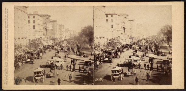 Broadway from Barnum's Museum, by E. & H.T. Anthony (Firm) photo