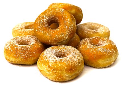 Baked bake hole doughnuts photo