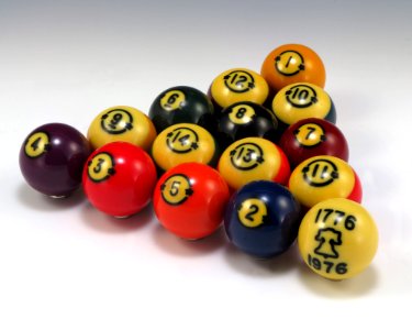 Bicentennial Billard Balls