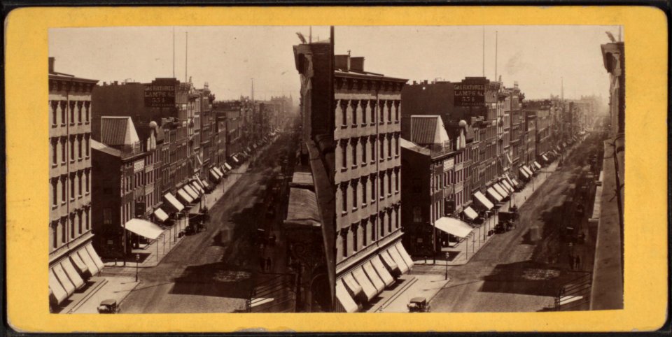 Broadway, looking south from Houston Street, by E. & H.T. Anthony (Firm) photo