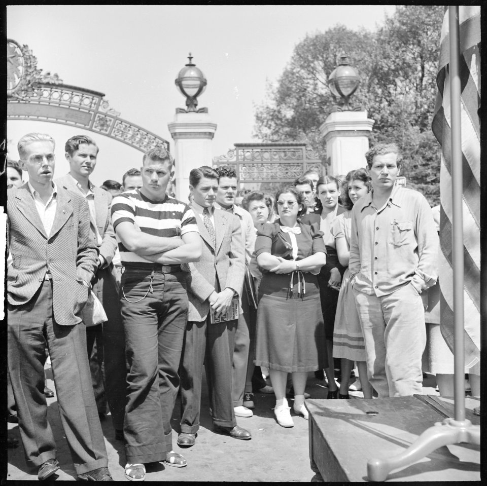 Berkeley, California. University of California Student Peace Strike. It is a grim business - NARA - 532116