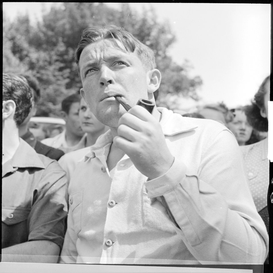 Berkeley, California. University of California Student Peace Strike. Students listen to the speaker at the Peace Strike - NARA - 532111