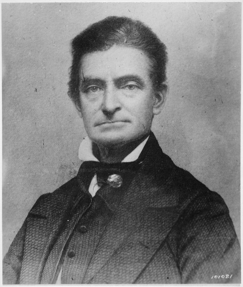 Brown, John, bust-length, ca. 1856 - NARA - 531116