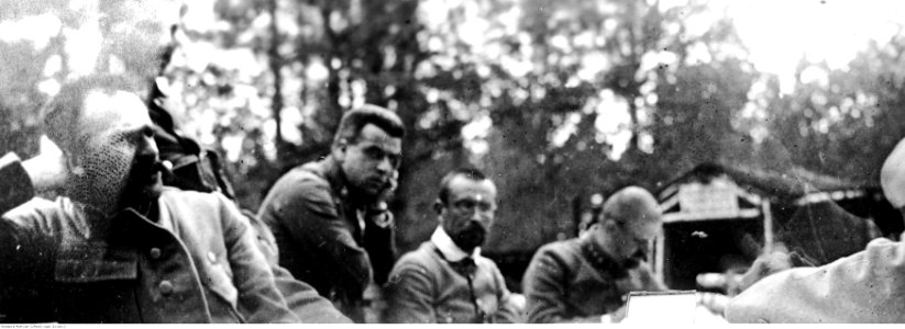 Brygadier Józef Piłsudski pod Kościuchnówką (Kostiuchnówką) (22-161-2)