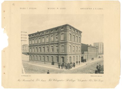 Bronisław Wilkoszewski, „Widoki m. Łodzi” – Fab. Welocypedów Bci Lange -2096-16
