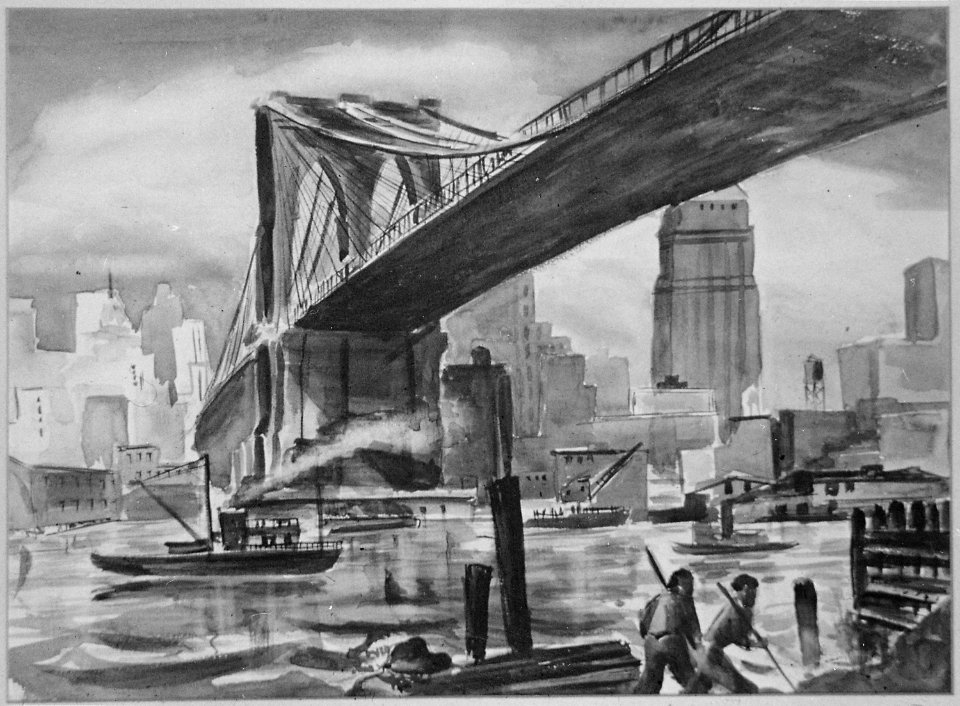 Brooklyn Bridge - NARA - 559062