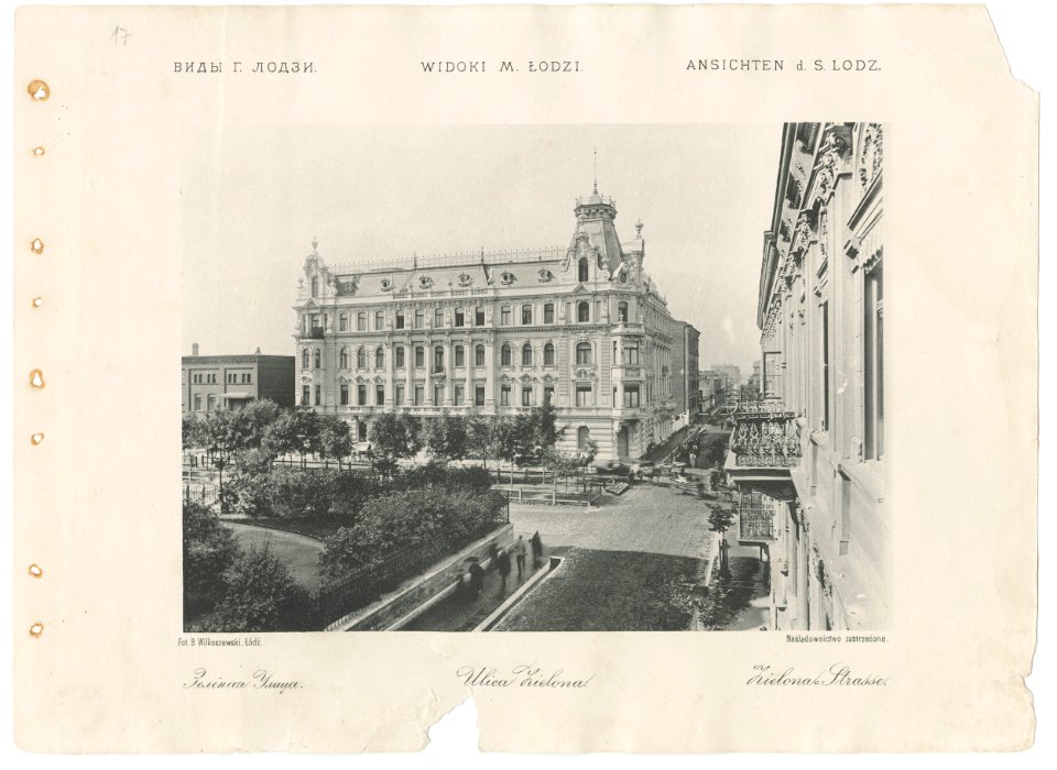 Bronisław Wilkoszewski, „Widoki m. Łodzi” – Ulica Zielona -2096-24