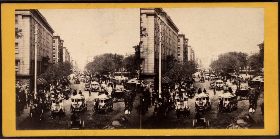 Broadway, looking north from the Foot Bridge, by E. & H.T. Anthony (Firm) 3