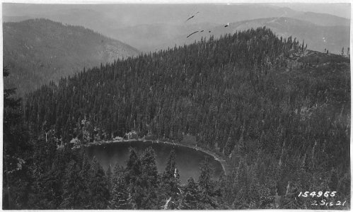 Bolan Lake, Siskiyou Forest, California, 1919 - NARA - 299163 photo