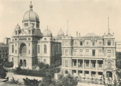 Bronisław Wilkoszewski – Synagoga i willa p. Hertza photo