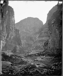 CANYON OF KANAB WASH, LOOKING SOUTH, COLORADO RIVER - NARA - 524220