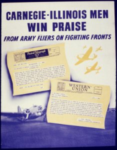 Carnegie-Illinois Men Win Praise - NARA - 534595