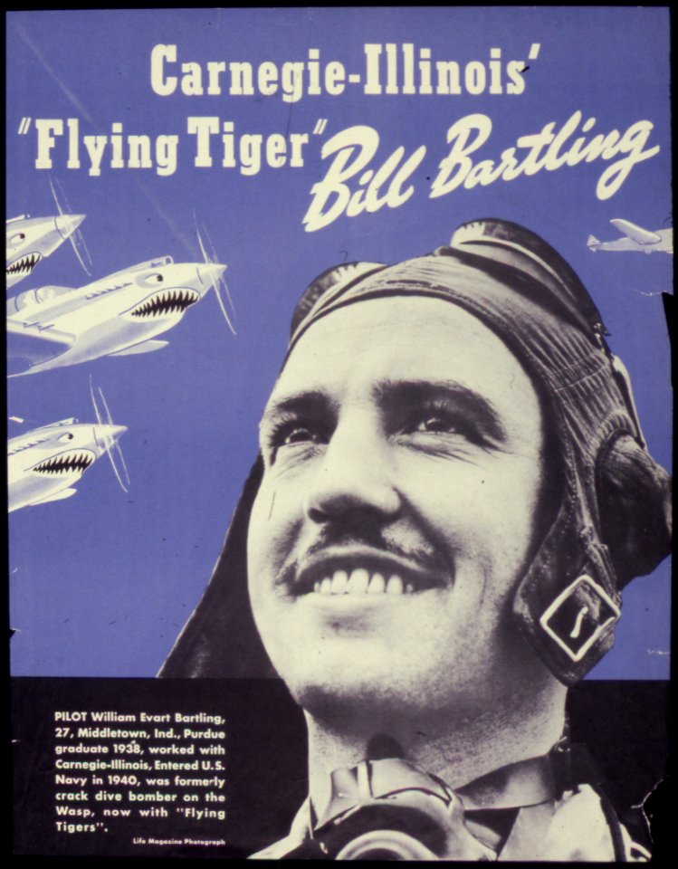 Carnegie-Illinois' Flying Tiger Bill Bartling - NARA - 534332