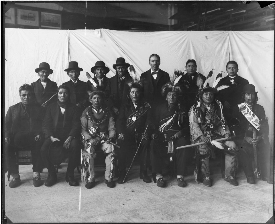 Chippewa delegation - NARA - 523618