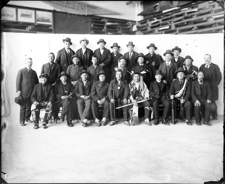 Chippewa delegation - NARA - 523633