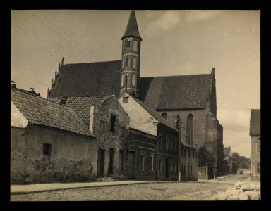 Chelmno, kosciol franciszkanow 1945 (66044813)