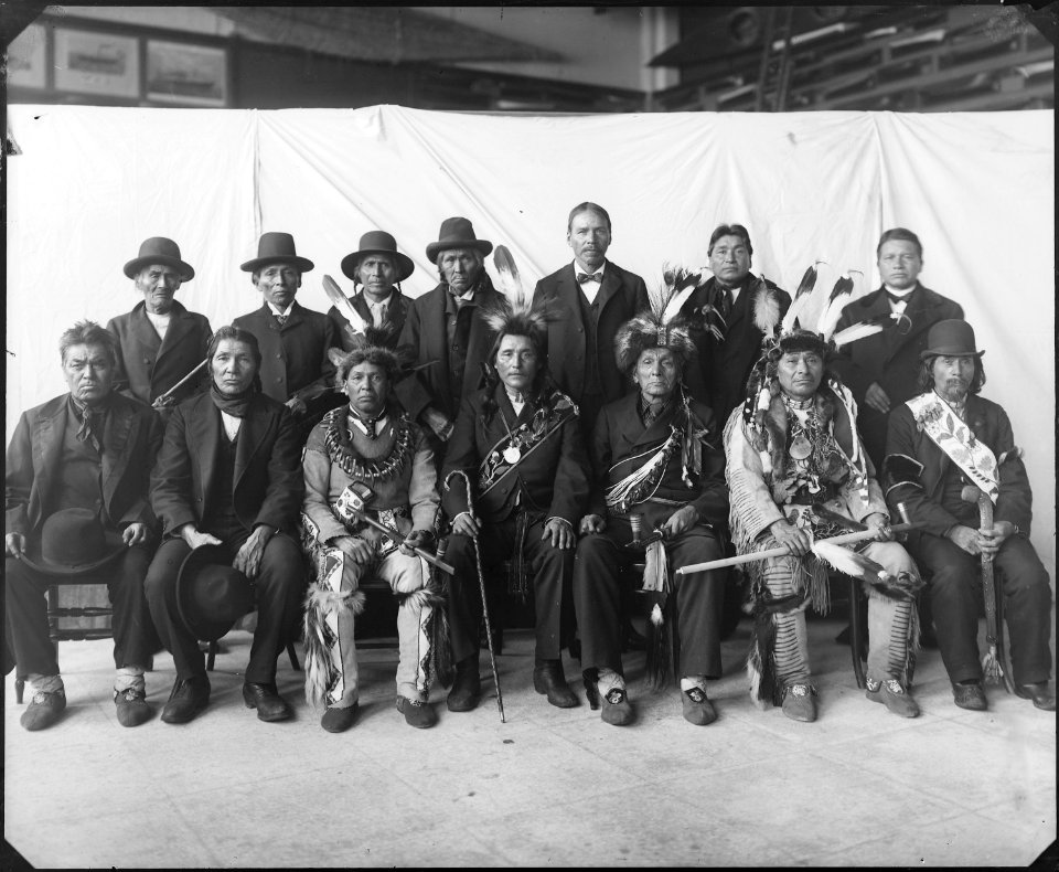 Chippewa delegation - NARA - 523619