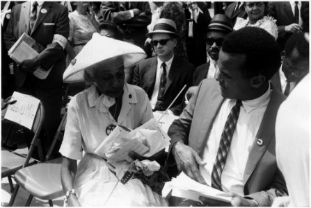 Civil Rights March on Washington, D.C. (Actor Harry Belafonte.) - NARA - 542067