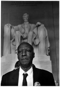 Civil Rights March on Washington, D.C. (A. Philip Randolph, organizer of the demonstration, veteran labor leader who... - NARA - 542064 photo