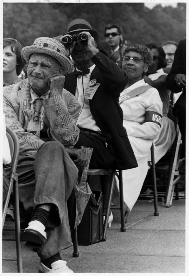 Civil Rights March on Washington, D.C. (Senior citizens at the march.) - NARA - 542059