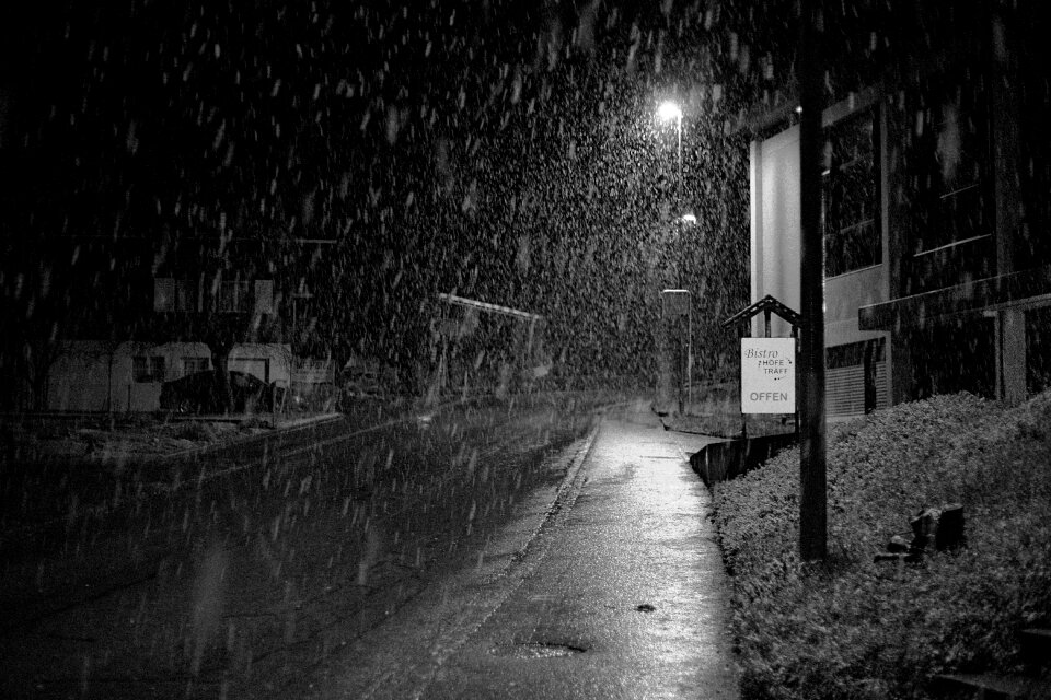 Pedestrian light black photo