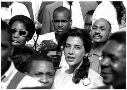 Civil Rights March on Washington, D.C. (Faces of marchers.) - NARA - 542072 photo