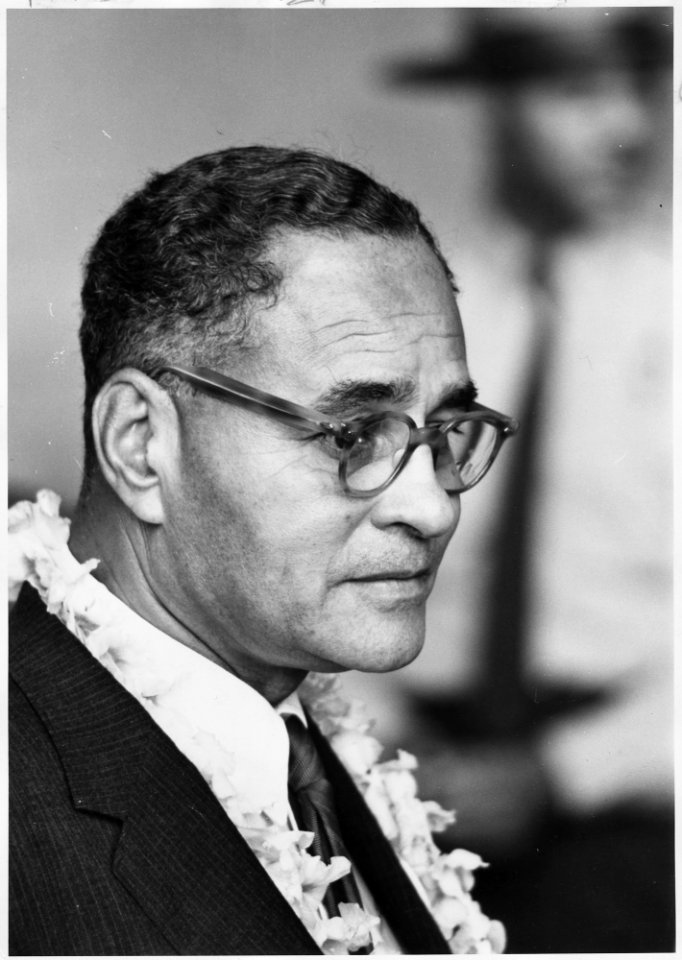 Civil Rights March on Washington, D.C. (Dr. Ralph Bunche.) - NARA - 542031