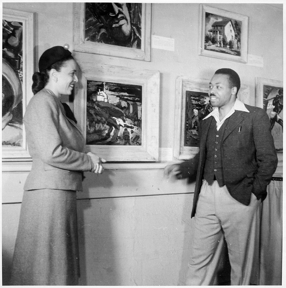 Claude Clarke exhibit at ROKO Galleries - NARA - 559187