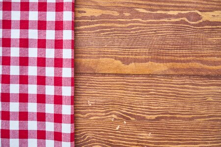 Red brown towel