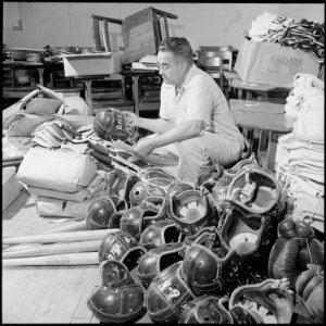 Closing of the Jerome Relocation Center, Denson, Arkansas. Perry Carmichael, Principal of the Denso . . . - NARA - 539749