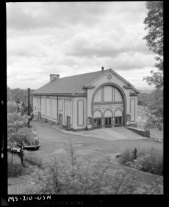 Commercial dance hall frequented by miners and their families. Grant Town, West Virginia. - NARA - 540324