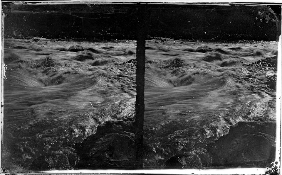 Colorado River. Grand Canyon, Lava Falls. Shows turbulent water with waves. Similar to 615. Old Nos. - NARA - 517901
