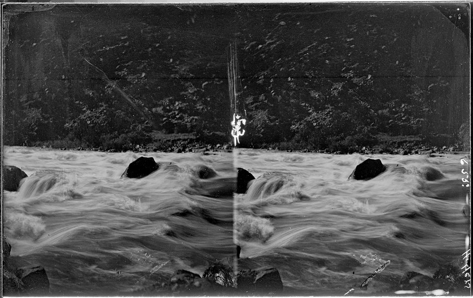 Colorado River. Lava Falls, Grand Canyon (photo of just part of the falls). Old nos. 484, 512, 655. - NARA - 517898
