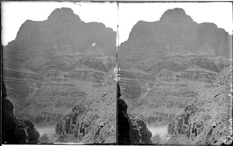 Colorado River. Grand Canyon, just above mouth of Kanab Canyon. (Note, This is not a green number, but it is not... - NARA - 518019