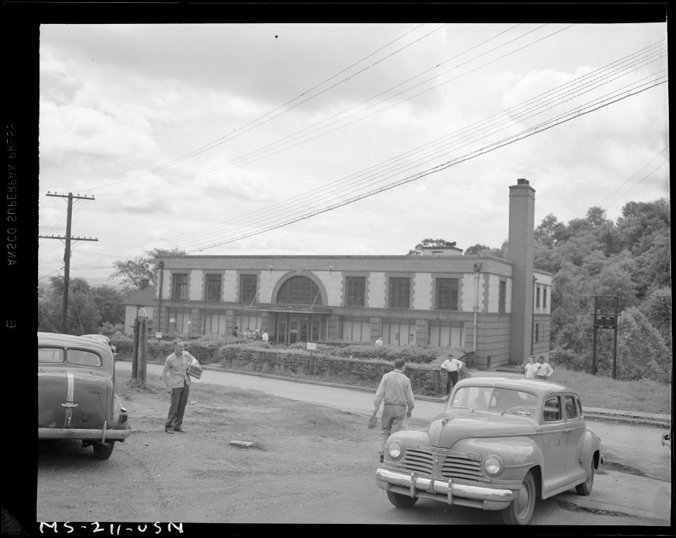 Commercial dance hall frequented by miners and their families. Grant Town, West Virginia. - NARA - 540325