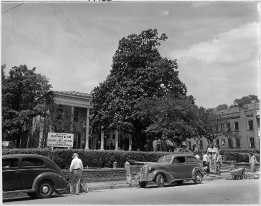 Coosa Valley, Alabama. Contractor's office - Talladega - NARA - 522612
